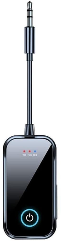 2-in-1 Bluetooth 5.4 Audio Transmitter en Receiver – Zender en ontvanger - Draadloze Adapter met 3.5mm Jack AUX - Voor Auto, TV en Speakers - zwart — thumbnail 1