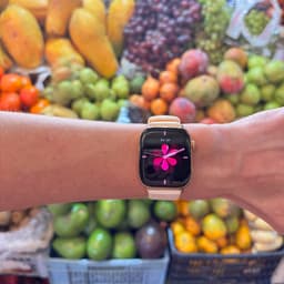 Bizoule Smartwatch Beso - Smartwatch Dames & Heren - Rosé-Goud - 40mm - Horloge met Belfunctie - AMOLED Full HD - Bloeddrukmeter - Stappenteller - Android en iOS — thumbnail 5