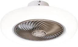 Nivard Plafondventilator - Met Verlichting - Plafond Ventilator - Met Lamp - Plafonniere Met Ventilator - Met Licht - Goud - 45cm — thumbnail 1