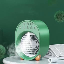 EXCITAT Mobiele airconditioner - Draagbare ventilator - draagbare mini accu airconditioner - met verdampingskoeling - zonder uitlaatkanaal - stil — thumbnail 3