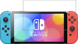 Beschermglas Geschikt voor Nintendo Switch OLED Screenprotector Tempered Glass - Screenprotector Geschikt voor Nintendo Switch OLED Screen Protector — thumbnail 1