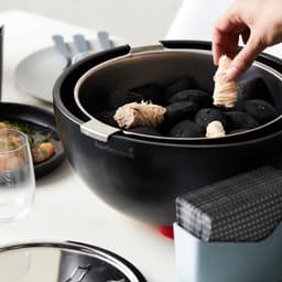 Barbecook Joya - Tafel BBQ Houtskool - Incl. set van 4 BBQ tangen - Zwart - 31cm — thumbnail 5