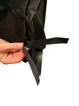 Barbecue Hoes voor Weber BBQ 57cm | Universele BBQ Hoes | Afdekhoes voor Weber Barbecue 57 | Afmeting 64 cm Ø - 100 cm hoog | Zwart | Speciaal ontwikkeld voor de Weber 57cm BBQ — thumbnail 4