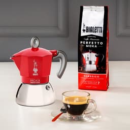Bialetti Moka Induction Rood Percolator – 2 kops – 90 ml – Geschikt voor Inductie — thumbnail 3
