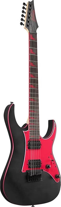 Ibanez GRG131DX-BKF - Gitaar - Elektrisch - Zwart/rood — thumbnail 4