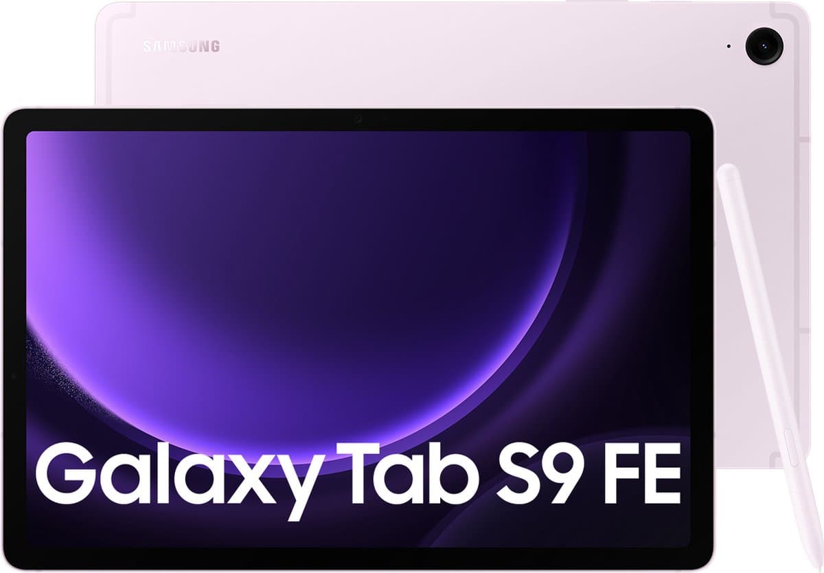 Samsung Galaxy Tab S9 FE - WiFi - 128GB - Lavender — afbeelding 1