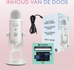 Blue Microphones Yeti Premium Aurora - Gaming Microfoon - USB - White Mist — thumbnail 3