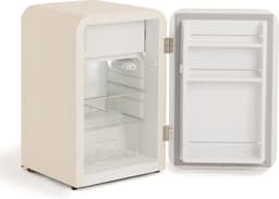 CREATE - Koelkast in retrostijl - Gebroken wit - Handvat Roségoud - FRIDGE RETRO 107L — thumbnail 3