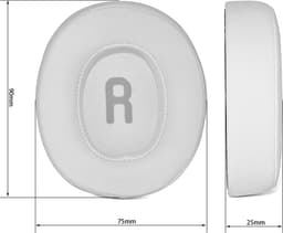 Oorkussens geschikt voor JBL Tune 700BT / 710BT / 720BT / 750BTNC / 760NC / 770NC – Vervangende Ear Pads met Memory Foam – Wit — thumbnail 4