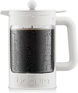Bodum | Bean Cafetière voor ijskoffie / cold brew | Kunststof BPA-vrij | 1.5L | 12 kops | Wit — thumbnail 3