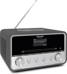 TechniSat DIGITRADIO 586 internetradio met DAB+ - Antraciet/Zilver — thumbnail 1