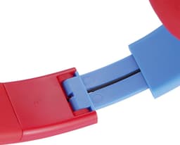PowerLocus P1 Kids Kinder Koptelefoon Draadloos - Koptelefoon voor kinderen - Veilig volume van 85 dB - Bluetooth Hoofdtelefoon - Met microfoon - incl. Premium Case - Blauw/Rood — thumbnail 3