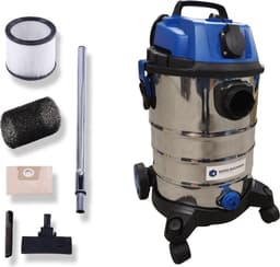 Borg Premium Alleszuiger Bouwstofzuiger Nat en Droog - 1600 watt - 30 liter - met inschakel automaat — thumbnail 2