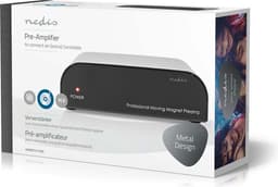 Nedis Voorversterker – Phono naar RCA – 2-kanaals – Zwart – Automatisch — thumbnail 4