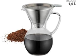 Pour Over Koffiemaker Met Filter, 1 liter – Weis — thumbnail 1