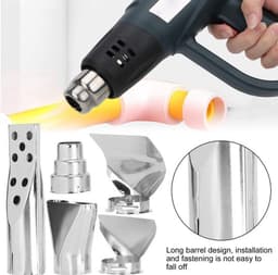 Dailygoody - Heat Gun Nozzle - Vervangende accessoires - Roestvrij staal - Heat gun — thumbnail 1