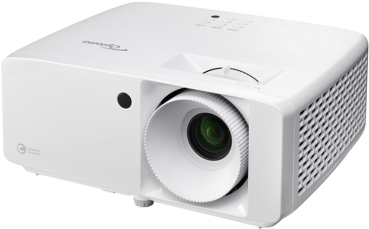 Optoma ZH401e Full HD 4600 lumen laserprojector (beamer), kleur: wit — afbeelding 1