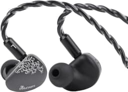 Kiwi Ears Cadenza II - In-Ear Monitors - IEM - Dynamische Driver - Audiofiele Oordoppen - Verwisselbare Kabel - Universele Pasvorm - Grijs — thumbnail 1