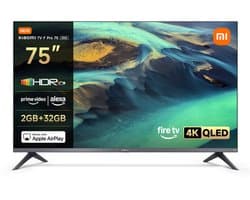 Xiaomi TV F Pro 75 2026 | 75 inch QLED Smart TV | 4K UHD | Fire TV | HDR10+ | Dolby Audio en DTS:X | AirPlay