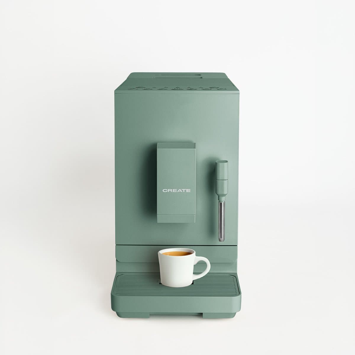 CREATE - 20 bar volautomatische koffiemachine met molen en stoompijpje - Salie - THERA MATIC — afbeelding 1