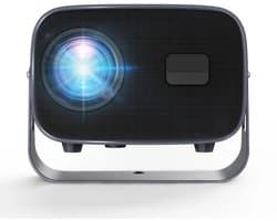 EKASN A10 - Mini beamer - 4K- en 1080p-ondersteuning - Android 13 met 5G-wifi en Bluetooth 5.2 - Automatische keystonecorrectie
