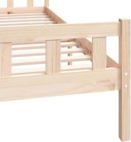 Bedframe familiebed palletbed massief houten bed 160x200 cm — thumbnail 3