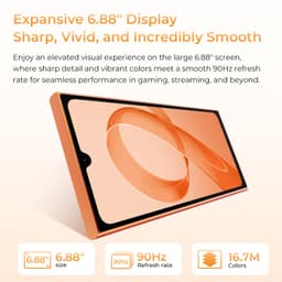 OUKITEL C72 Smartphone 16GB RAM-128GB ROM-6.88 inch HD-5150 mAh-64MP Camera-4G — thumbnail 3