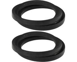 2 stuks grasmaaier V-riem Z sectie 10 mm breedte 845 mm steeklengte vervang OEM YGD728 compatibel met YARDMAX YG2760 - ShopVlot