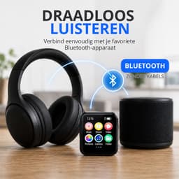 GH Goods MP3 Speler met Bluetooth - MP4 - Voice recorder - Dicatafoon - Camera - FM radio - HIFI — thumbnail 4