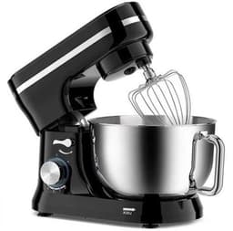 Keukenmixer - Keukenmachine - Foodprocessor - Keukenrobot - 1000W – 8 Snelheden – 4.5L Roestvrijstalen Kom – Elektrische Foodmixer - Zilver — thumbnail 1