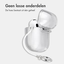 imoshion Clear Softcase voor - Hoesje geschikt voor AirPods 3 (2021) - Smokey Black — thumbnail 4