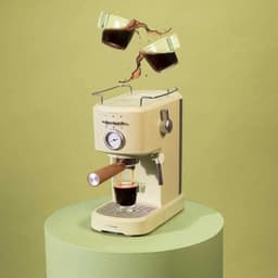 Express Coffee Machine Cecotec Power Espresso 20 Retro 1100 W — thumbnail 3