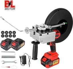 Draadsnijmachine Automatische Elektrische Draadtrekker - 40 Meter Kabel - Oplaadbaar Li-Ion - ABS Kunststof Behuizing - Voor Bouw En Installatie — thumbnail 1
