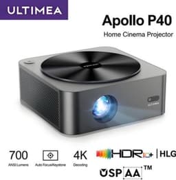 Beamer Apollo P40 - 700 ANSI Lumen - 1920 x 1080 Resolutie - LCD - Voor Thuisbioscoop — thumbnail 1