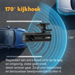 Pora&Co Dashcam Dual Lens 4K – Voor & Achter Camera – Ultra HD – Nachtzicht – Parkeermodus — thumbnail 5