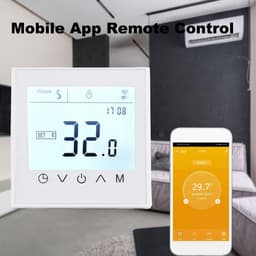 Slimme WiFi Thermostaat met Touchscreen voor Elektrische Verwarming, Waterboiler of Gasketel — thumbnail 5