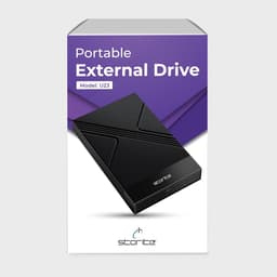 Draagbare Externe Harde Schijf 500GB USB-C 3.1 Snelle Back-up Opslag voor PC, Laptop, Mac & Telefoon — thumbnail 3