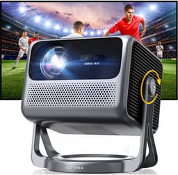 ULTIMEA Nova C40 Smart Projector 1080P Full HD, 600 ANSI Lumen, Android TV 11, Dolby Audio, Home Cinema-beamer, 6D Keystone, Zwart — thumbnail 1