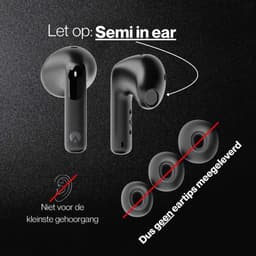 DunRock Semi - Half In Ear Draadloze Oordopjes met ANC Noise Cancelling en Multipoint — thumbnail 3