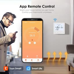 Slimme Wifi Thermostaat voor Elektrische Verwarming - Wekelijks Programmeerbaar — thumbnail 5
