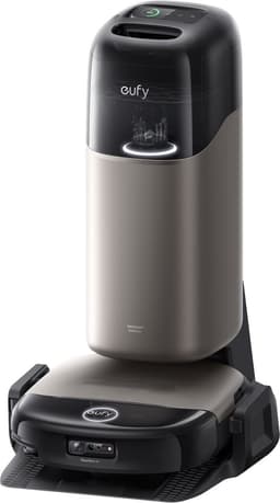 eufy S2 Nieuw 2026 Stofzuiger- en Dweilrobot HydroJet - 30kPa AeroTurbo™ 2.0-Zuigkracht - Vloerreinigingssysteem 2.0 - EcoClean™ Elektrolyse - Randreiniging - Haarvrije DuoSpiral™ Borstels - 12-in-1 UniClean™ Station — thumbnail 2