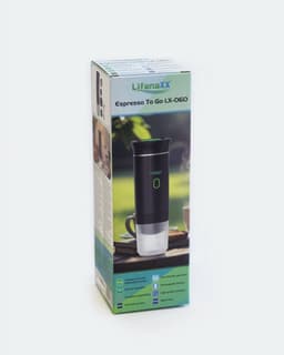 Lifenaxx Espresso to go - Draagbare Espresso Machine - Oplaadbaar via USB-C - Voor Capsules & Gemalen Koffie — thumbnail 3