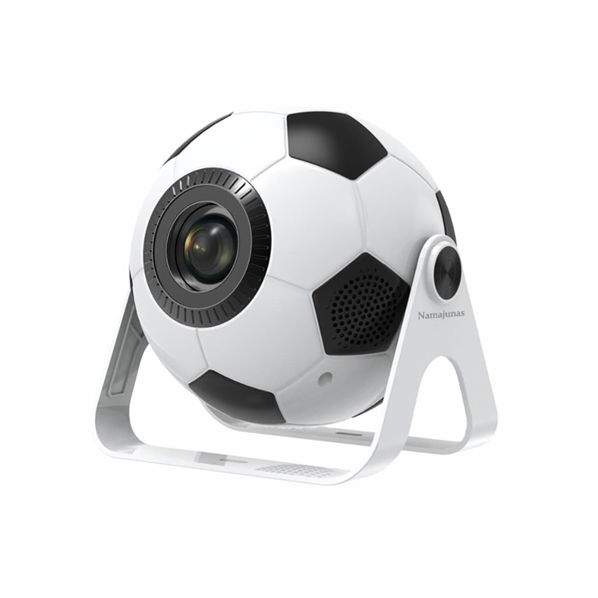 Namajunas - Beamer - Voetbalprojector - Smart 1080P Full HD Projector - Mini Beamer - FULL HD (4K-Ondersteuning) - 3000 lumen - WiFi & Bluetooth - Ingebouwde Speakers - Draagbare Beamer Thuisbioscoop - - Autofocus — afbeelding 1