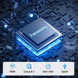 Snelle 500GB Externe SSD Harde Schijf USB-C 3.2 Gen 2 tot 1050 MB/s — thumbnail 4