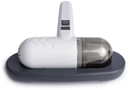Nexxt Mini Mijtenstofzuiger - 20W - UV-licht 365 nm - Draagbare kruimelzuiger tegen mijten en bacteriën - Inclusief digitale batterijdisplay - Wit — thumbnail 2