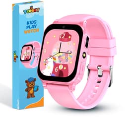 TeddiQ Playwatch - Kinder Smartwatch - Kinderhorloge - Roze - 31 educatieve games - Smartwatch Kind - HD Scherm — thumbnail 1