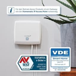 Slimme Draadloze Wifi Thermostaat met Luchtvochtigheidssensor — thumbnail 2