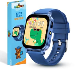TeddiQ Playwatch - Kinder Smartwatch - Kinderhorloge - Blauw - 31 educatieve games - Smartwatch Kind - HD Scherm — thumbnail 1