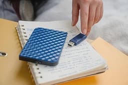 Draagbare Harde Schijf 1 TB USB 3.0 - Blauw — thumbnail 2