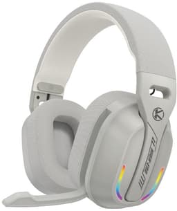 Ntech - Gaming Headset met Microfoon en RGB Light Wit - koptelefoon draadloos - Draadloze Game Headset 2.4GHz, USB C Geschikt voor PS4, Xbox One, Xbox Series, PC en Nintendo Switch 2, - Bluetooth Gaming Headsets — thumbnail 1